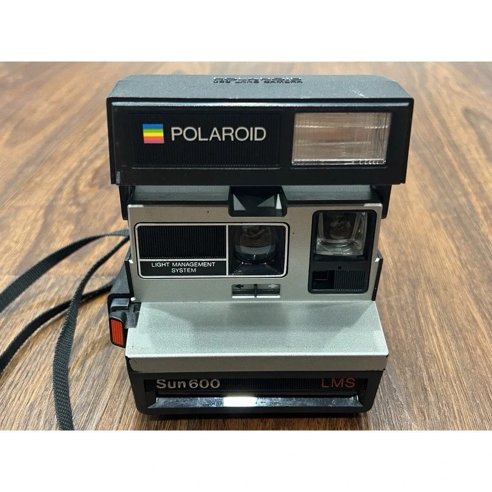 Vintage Polaroid Sun 600 LMS Instant Film Camera
